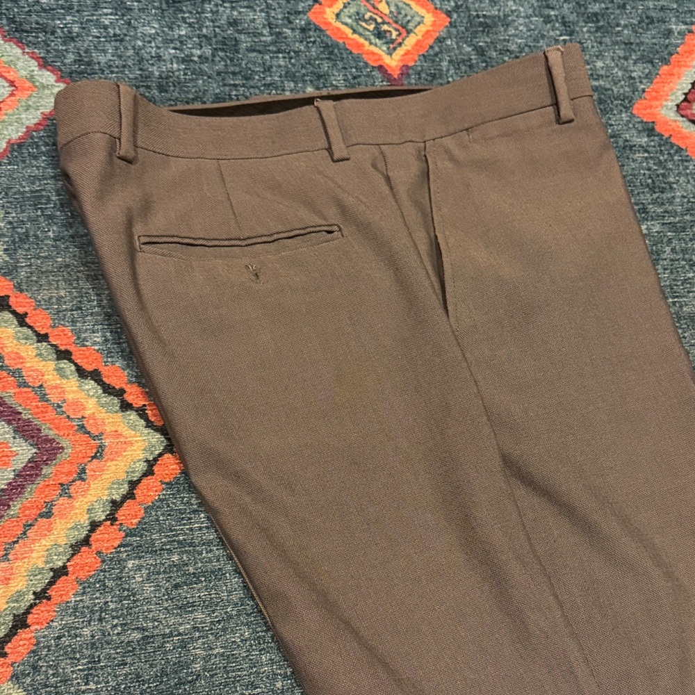 JF J.Ferrar Classic Brown Dress Pants